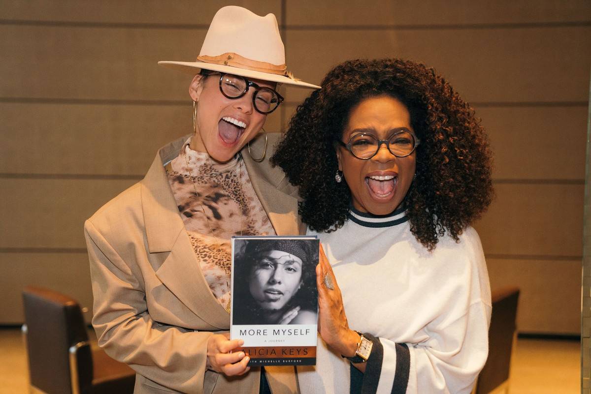 Aqui está o que Oprah disse sobre o novo livro de Alicia Keys
