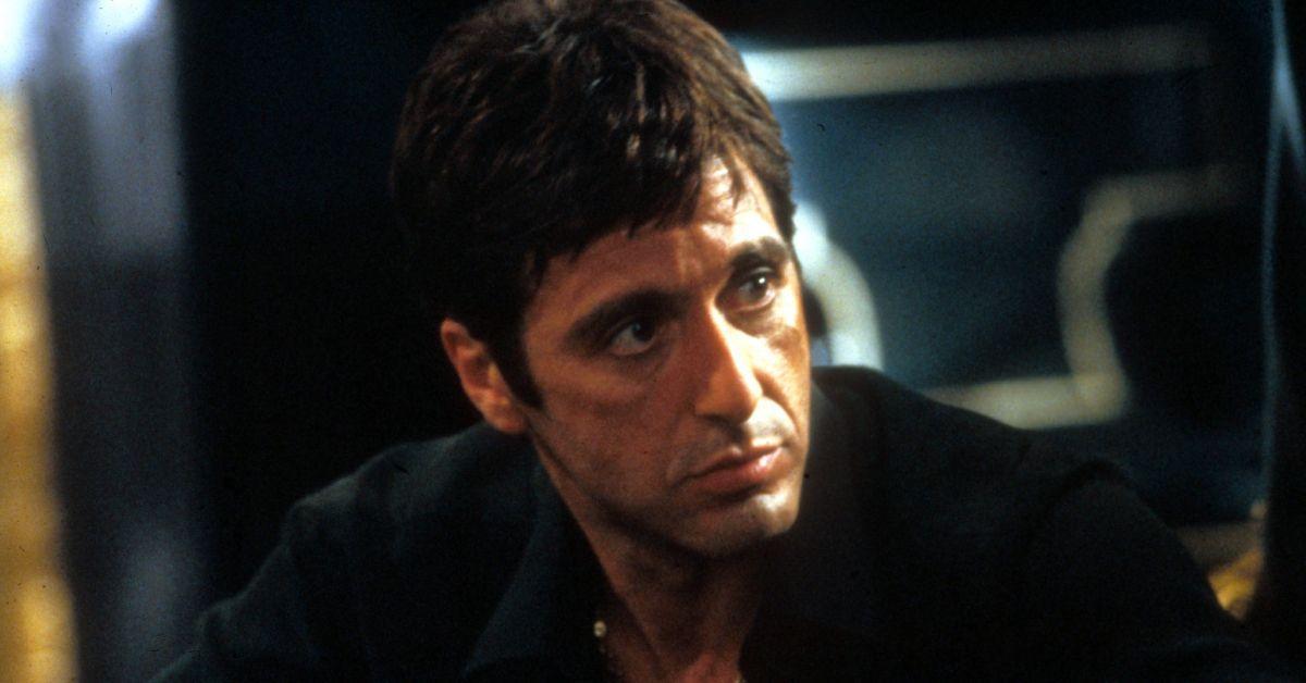 Al Pacino como Tony Montana de Scarface