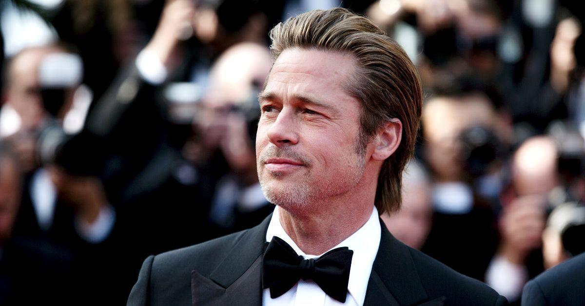 Brad Pitt na pré-estreia do filme Era uma vez em Hollywood