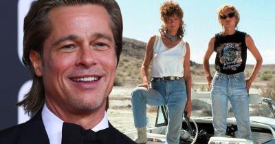 Brad Pitt e George Clooney: rivalidade em Thelma & Louise.