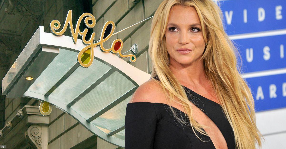 Britney Spears restaurante Nyla