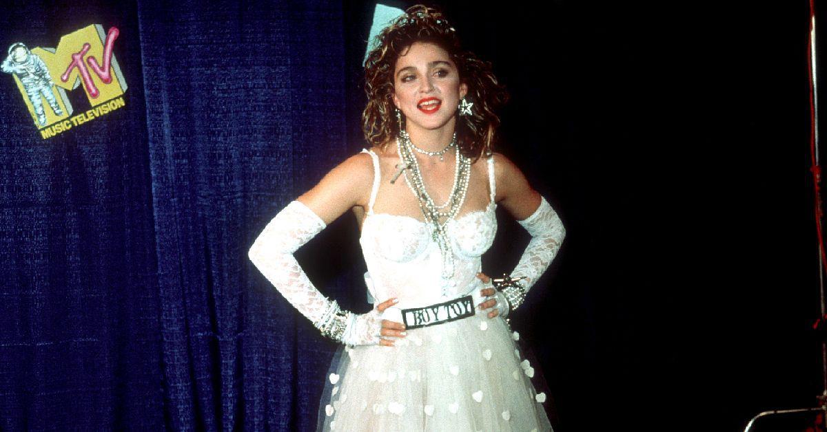 Madonna nos bastidores do VMA 1984