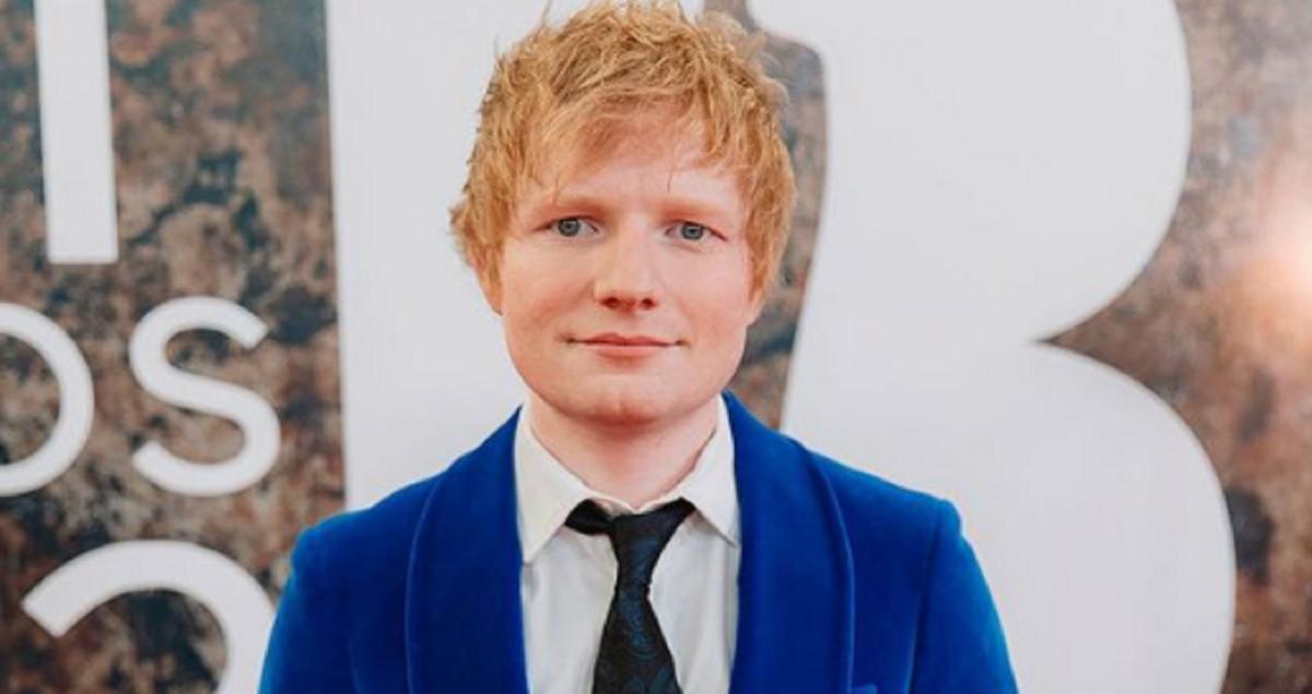 tapete vermelho Ed Sheeran