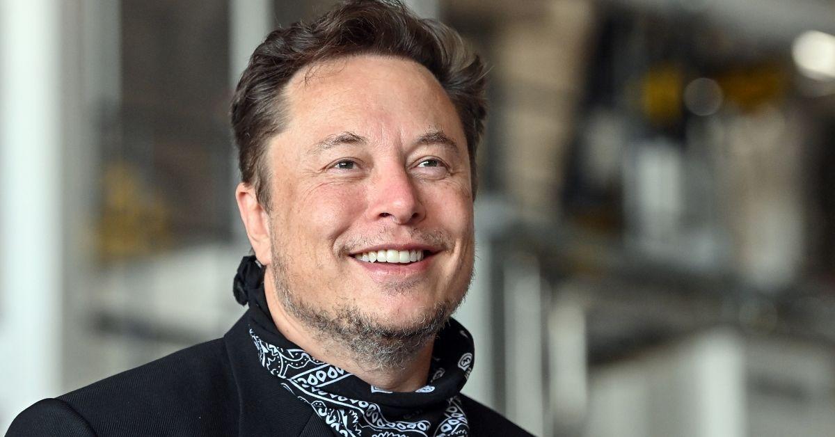 Elon Musk em coletiva de imprensa