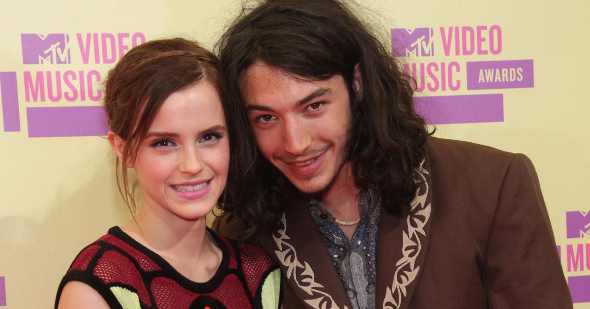 Emma Watson e Ezra Miller no MTV Video Music Awards 2012