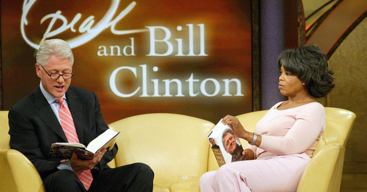 Oprah Winfrey e Bill Clinton