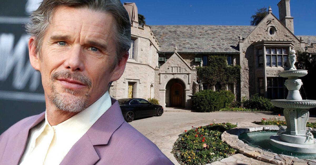 Ethan Hawke recusou convites para a mansão da Playboy por causa da família.