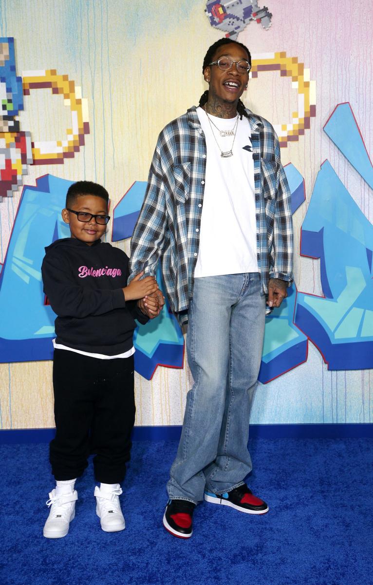 Wiz Khalifa e seu filho