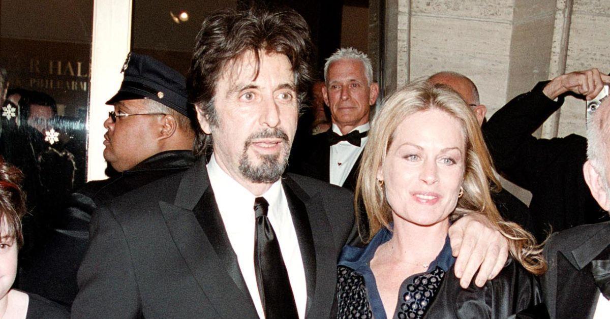 Beverly D'Angelo e Al Pacino antes da separação