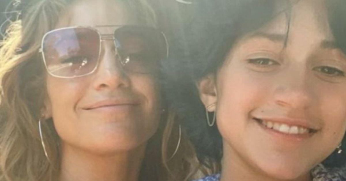 Jennifer Lopez e sua filha Emme Maribel Muñiz