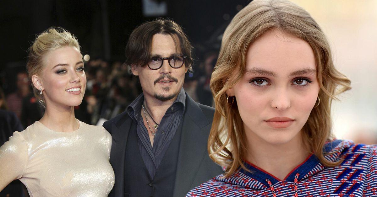Filha de Johnny Depp revela a verdade sobre seu relacionamento com Amber Heard (lily Rose Depp)