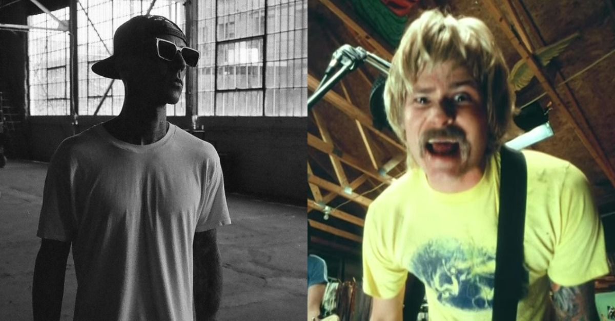 Fãs relembram enquanto Travis Barker compartilha um clipe do videoclipe de ‘First Date’ do Blink-182 20 anos depois
