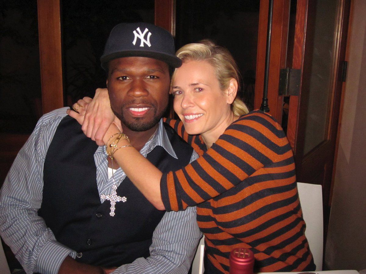 Chelsea Handler ainda fala com seu ex-namorado 50 Cent?