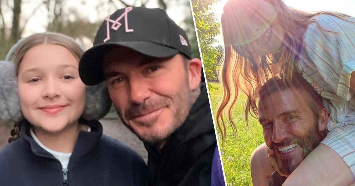 David Beckham revela furiosamente que sua filha tem ‘paixão’ por alguém
