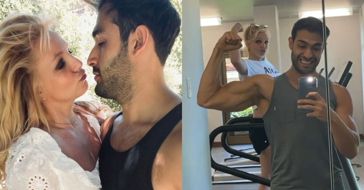 Fãs elogiam Postagem de Sam Asghari no Instagram sobre ele malhando para salvar Britney Spears