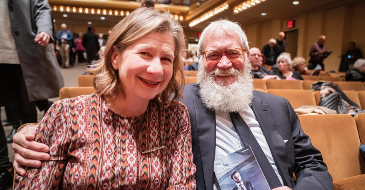 O relacionamento de 34 anos de David Letterman com a esposa, Regina Lasko