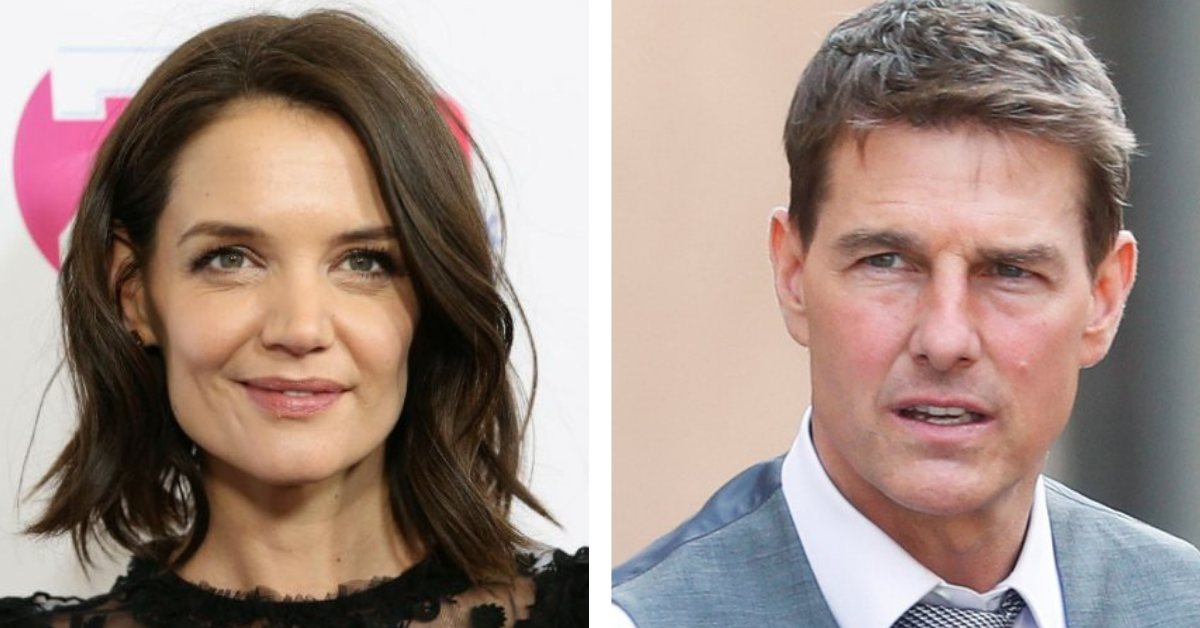 Em meio à controvérsia de Tom Cruise, Katie Holmes parece despreocupada e está se concentrando no Natal