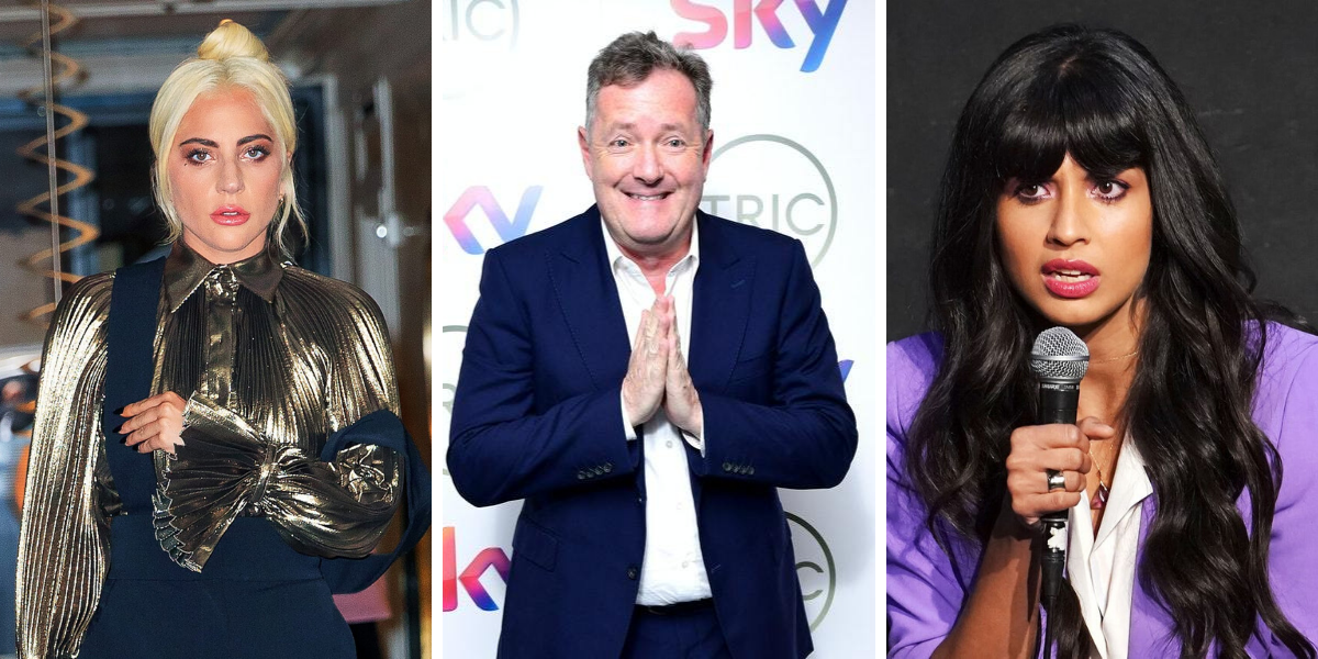 Jameela Jamil e outras celebridades que brigaram com Piers Morgan