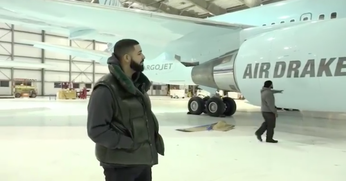 O que saber sobre o avião ‘Air Drake’ de $ 185 milhões de dólares da Drake