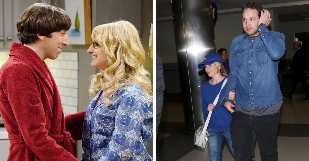 A estrela de ‘Big Bang Theory’, Melissa Rauch, não tem uma vida amorosa complicada