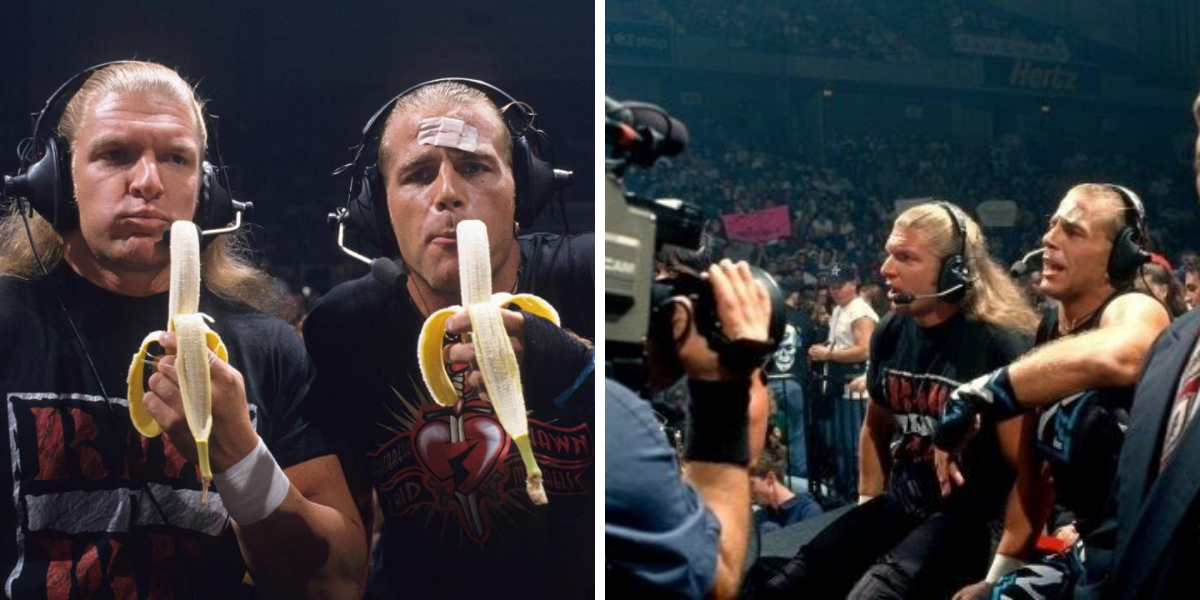 17 fotos de Shawn Michaels e Triple H que nos fazem perder DX