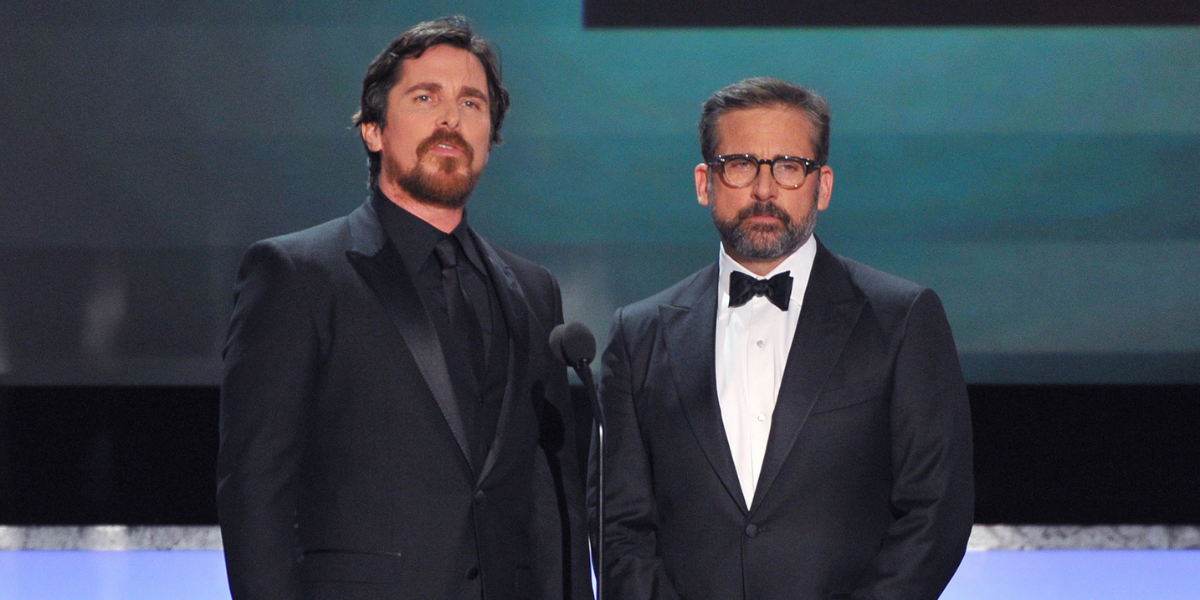 Por que Steve Carell estava nervoso em trabalhar com Christian Bale