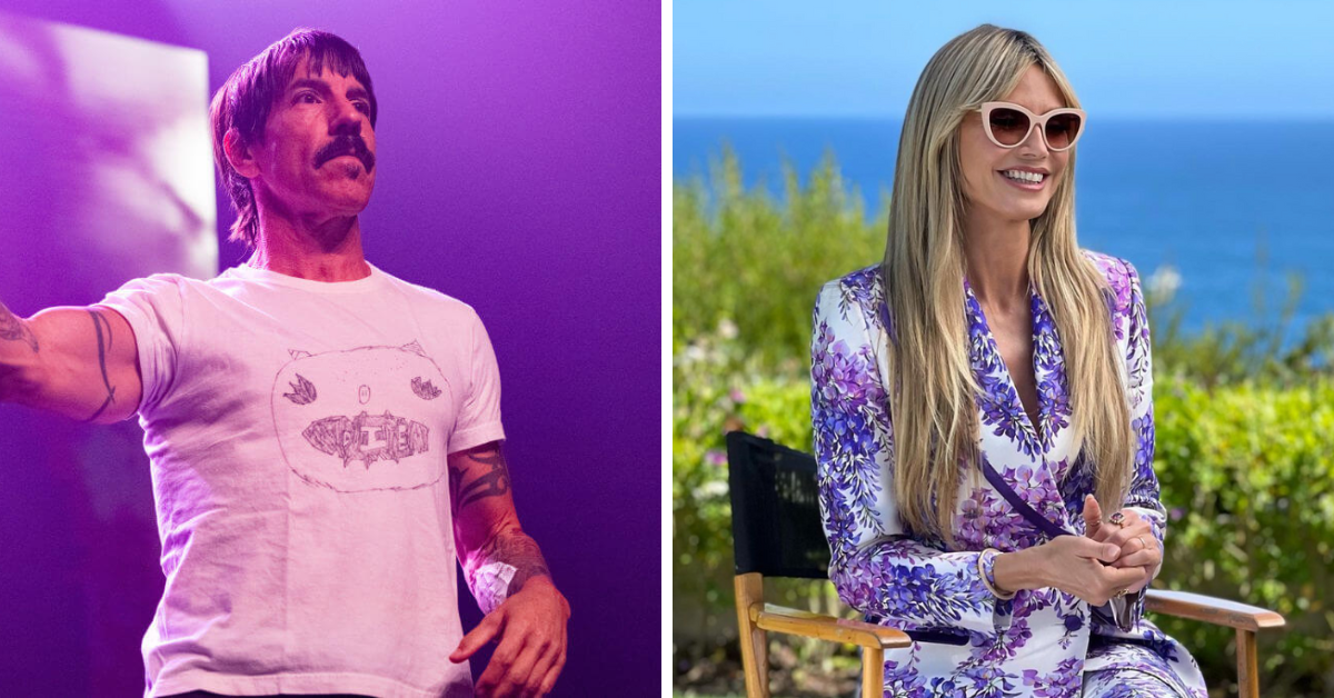 O que aconteceu entre Heidi Klum e o cantor do Red Hot Chili Peppers, Anthony Kiedis?