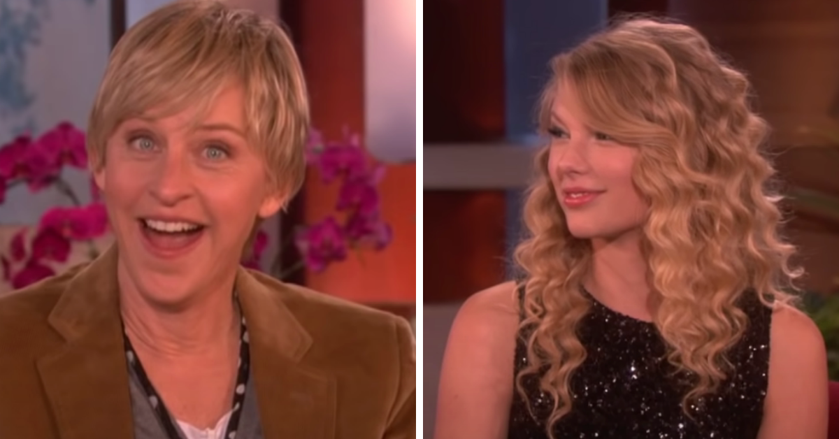 Taylor Swift chocou Ellen DeGeneres quando ela revelou que essa pessoa terminou com ela depois de um telefonema de 25 segundos
