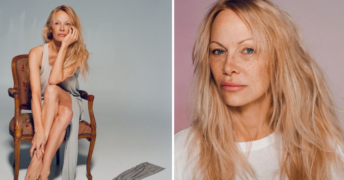 Pamela Anderson sob uma nova luz