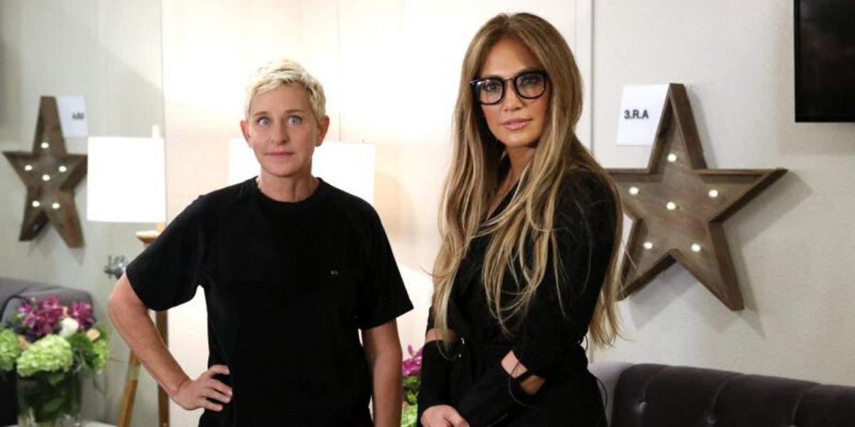 Quão próximas estão Jennifer Lopez e Ellen DeGeneres?