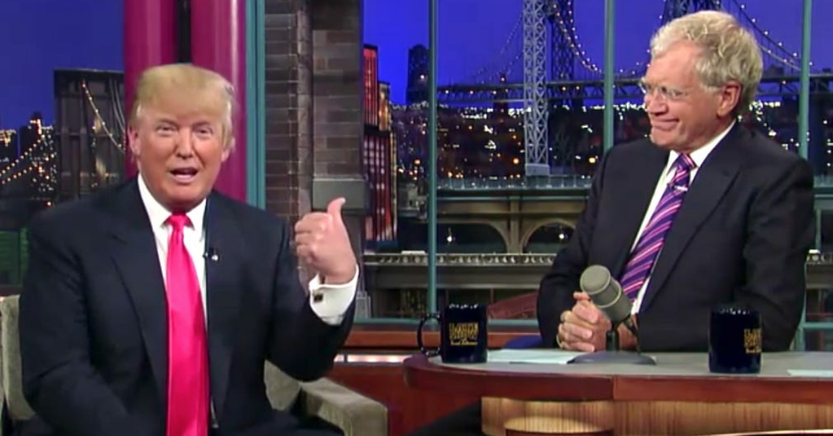 David Letterman rasgou completamente Donald Trump durante sua última aparição no ‘The Late Show’