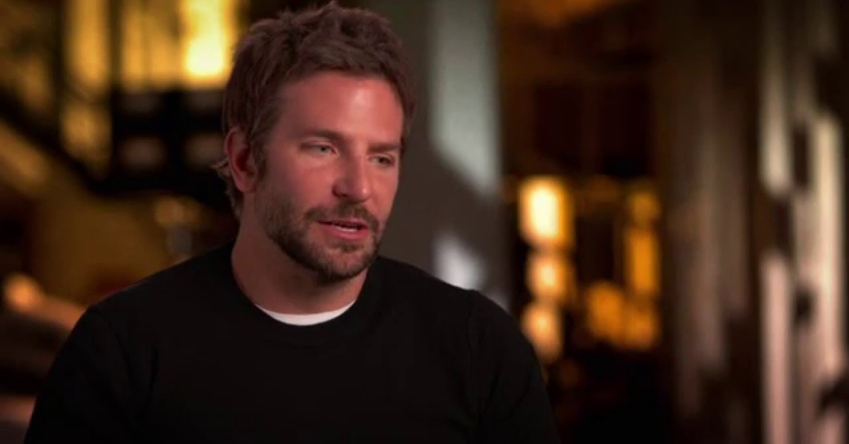 Bradley Cooper culpa seus personagens na tela por raramente fazer entrevistas ao vivo