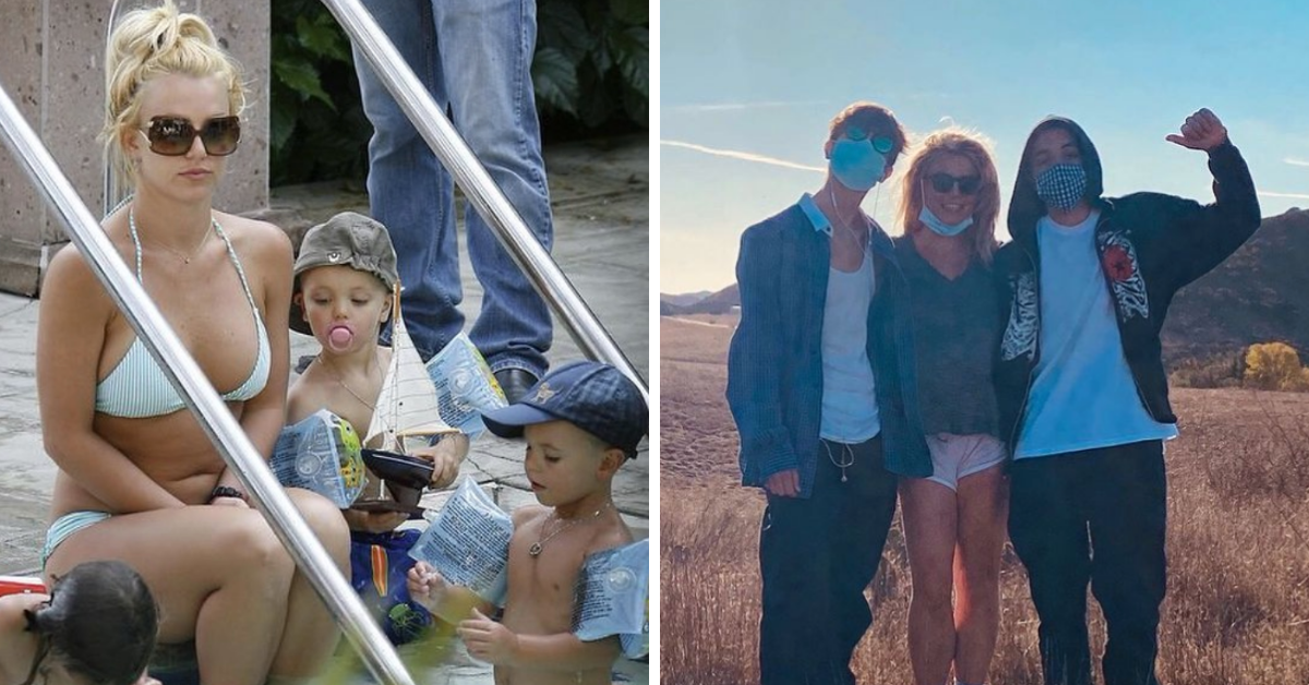 Eis por que Britney Spears raramente publica fotos de seus filhos Sean Preston e Jayden James