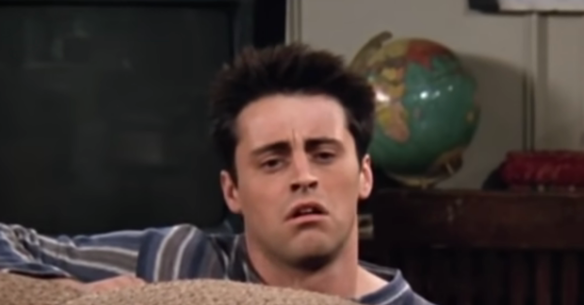 Joey caiu acidentalmente no set de ‘Friends’, mas o show decidiu transmitir o momento não roteirizado