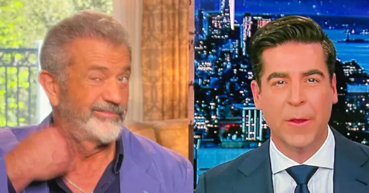 O publicitário de Mel Gibson encerrou sua entrevista com a Fox News após uma pergunta sobre Will Smith e Chris Rock
