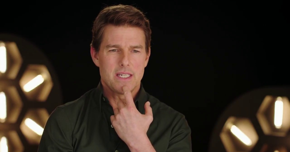 Perguntar a Tom Cruise sobre co-parentalidade com Nicole Kidman não foi uma boa ideia
