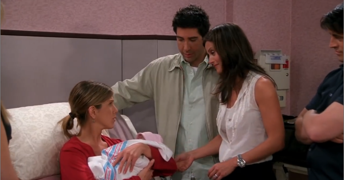 Por que filmar o nascimento de Emma em ‘Friends’ levou Courteney Cox às lágrimas