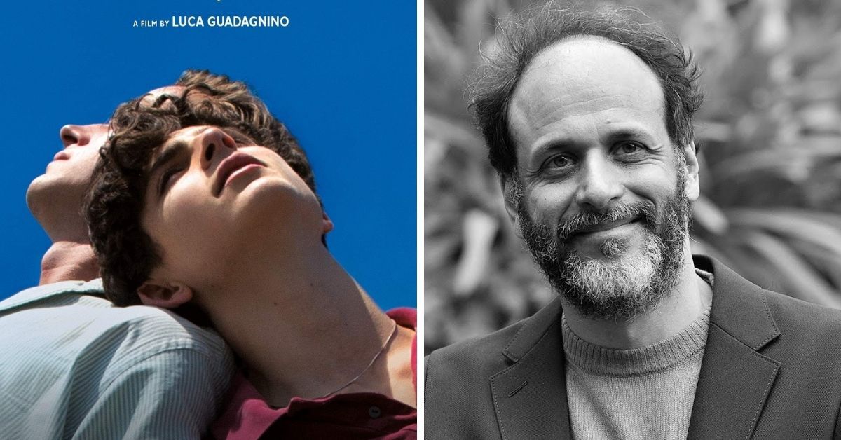 O diretor de Me Chame Pelo Seu Nome, Luca Guadagnino, tem uma semelhança comovente com o personagem de Timothee Chalamet