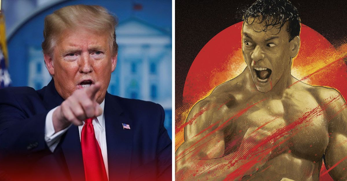 Donald Trump está estranhamente obcecado com o Bloodsport de Jean-Claude Van Damme