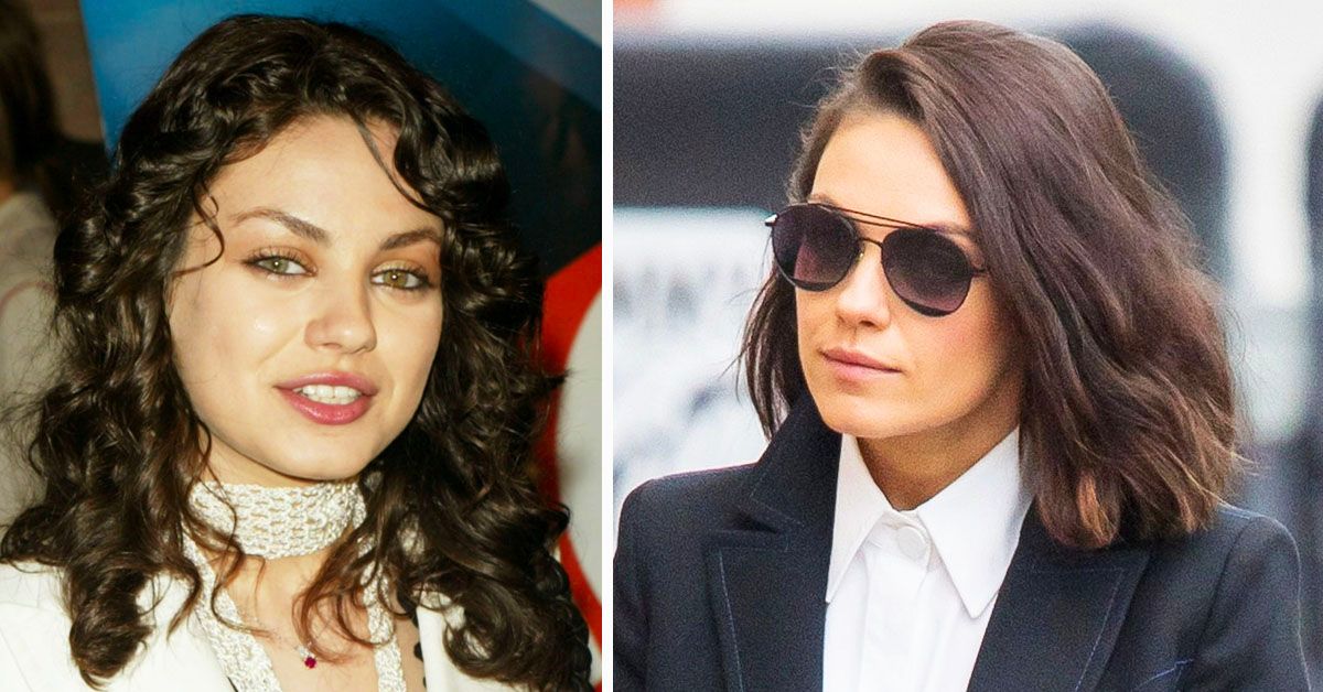 20 fotos da transformação de Mila Kunis ao longo dos anos