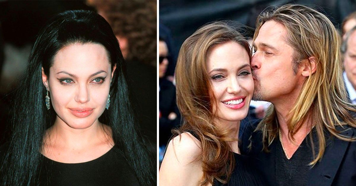 20 fotos de Angelina Jolie desde a infância, ao gótico e ao ex de Brad Pitt