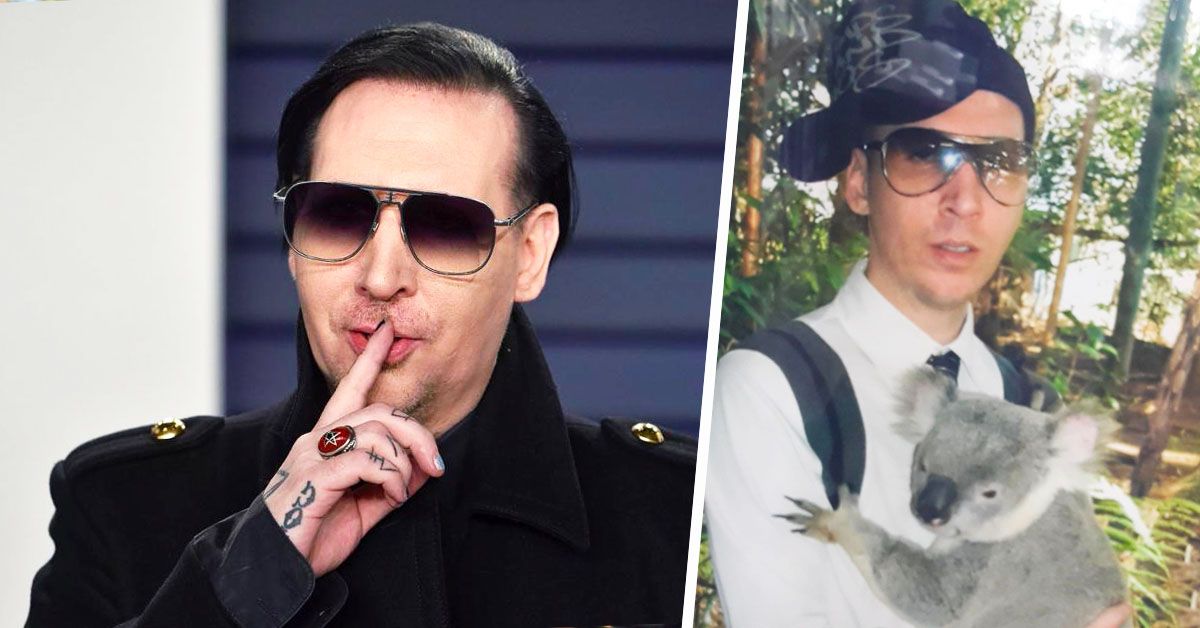 Marilyn Manson parece irreconhecível nestas 16 fotos