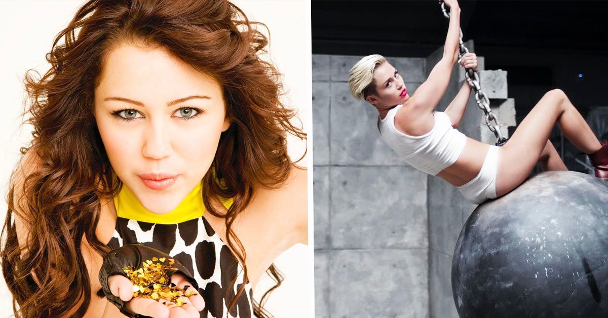 A ‘bola de demolição’ da vida e carreira de Miley Cyrus, na linha do tempo (18 fotos)