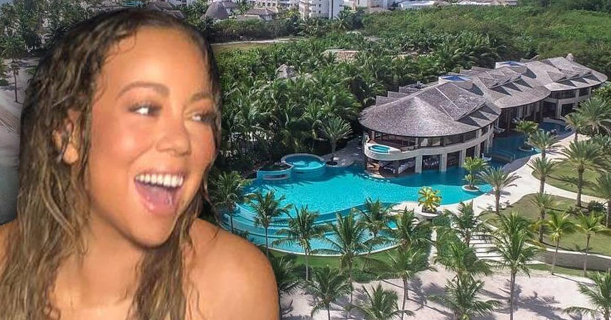 Mariah Carey tira férias no palácio insanamente caro