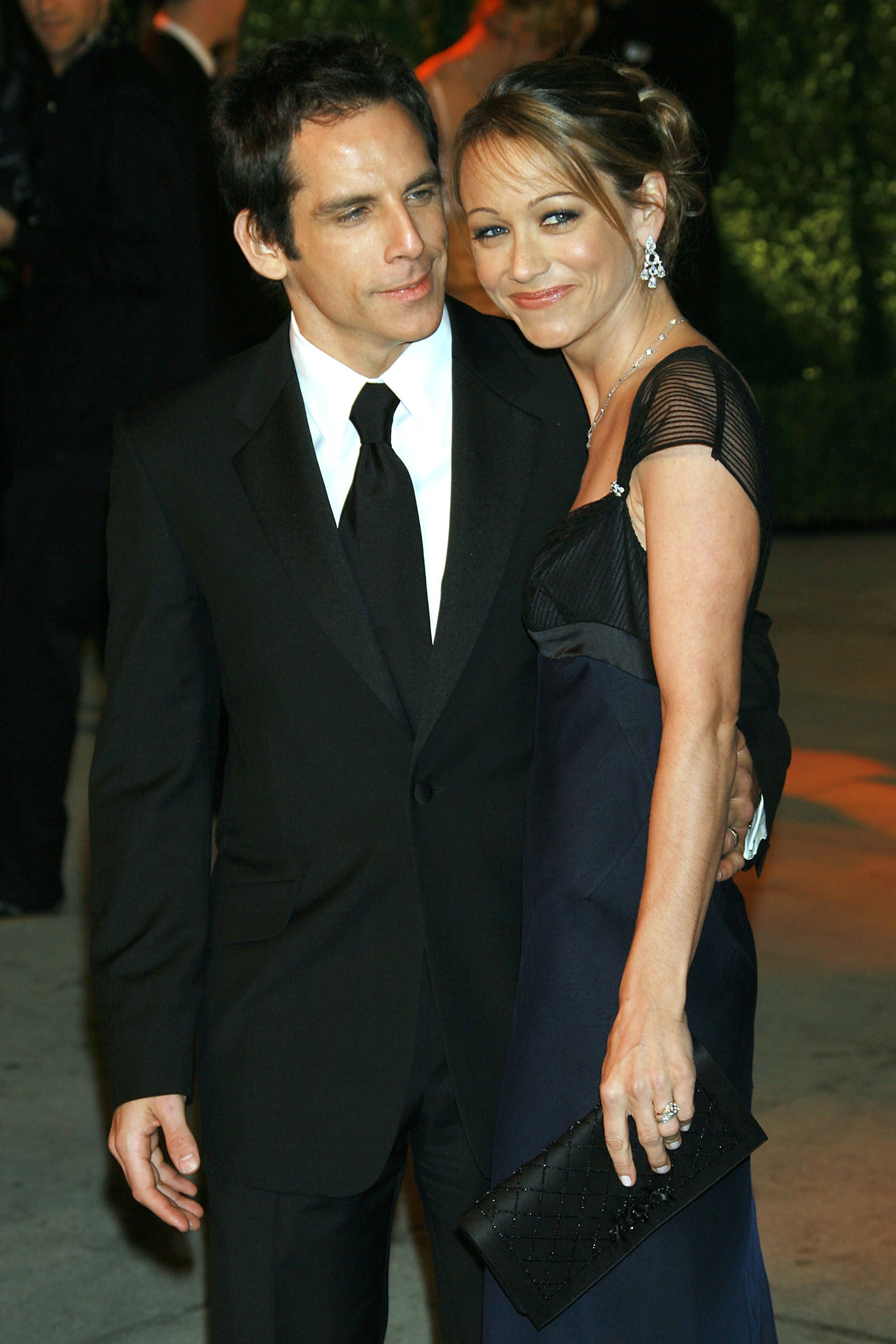 Christine Taylor revelou que seu marido, Ben Stiller, era inicialmente um 'rebote'