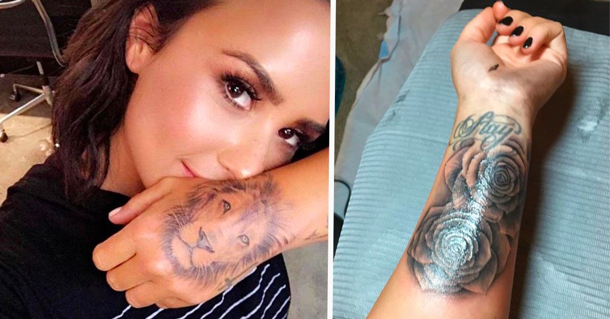 9 das melhores tatuagens de Demi Lovato (e 8 em que não gastaríamos um centavo)
