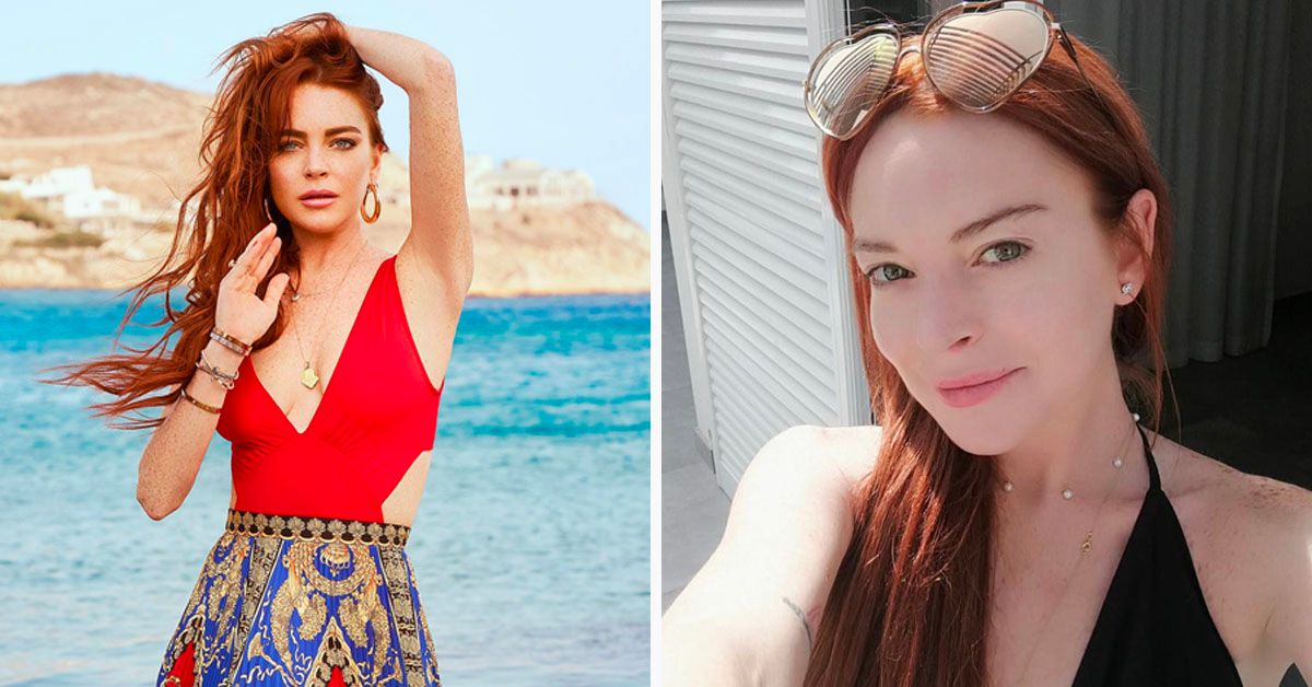 20 fotos recentes de Lindsay Lohan com uma aparência surpreendente