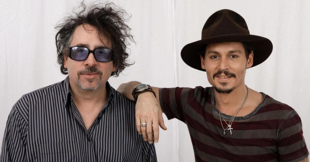 Como é o relacionamento de Johnny Depp com Tim Burton?