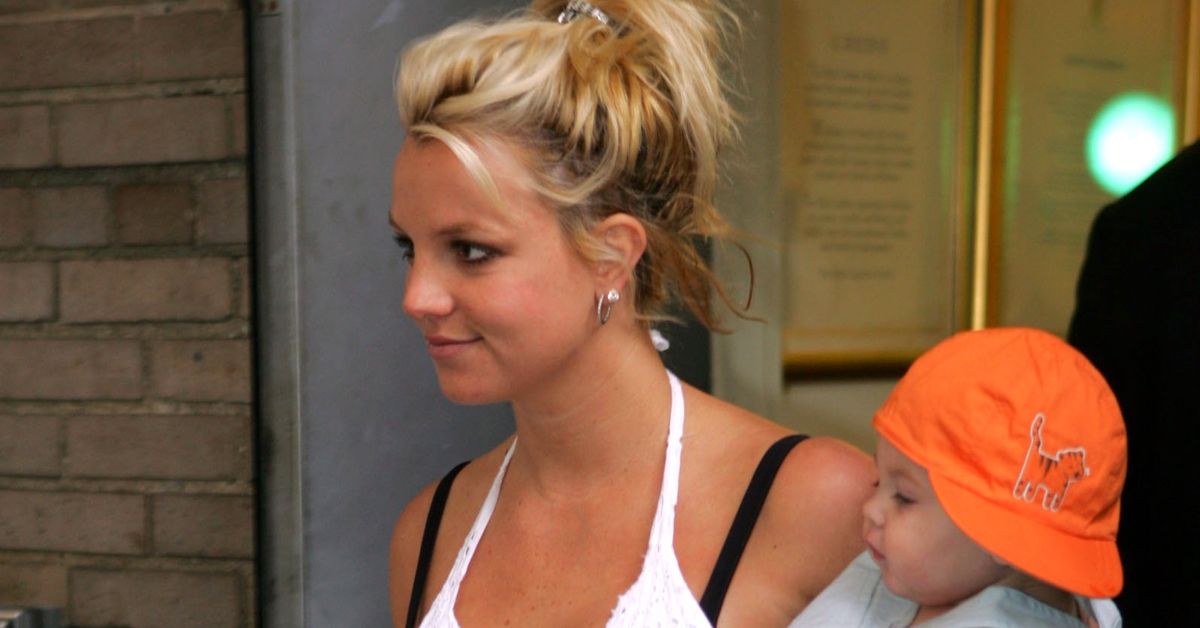Britney Spears e seu filho Sean Preston