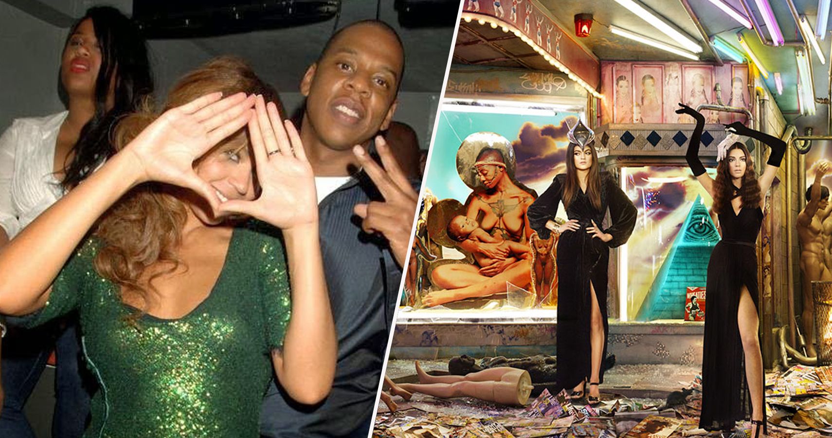 20 fotos de celebridades que mostram que talvez os Illuminati sejam reais
